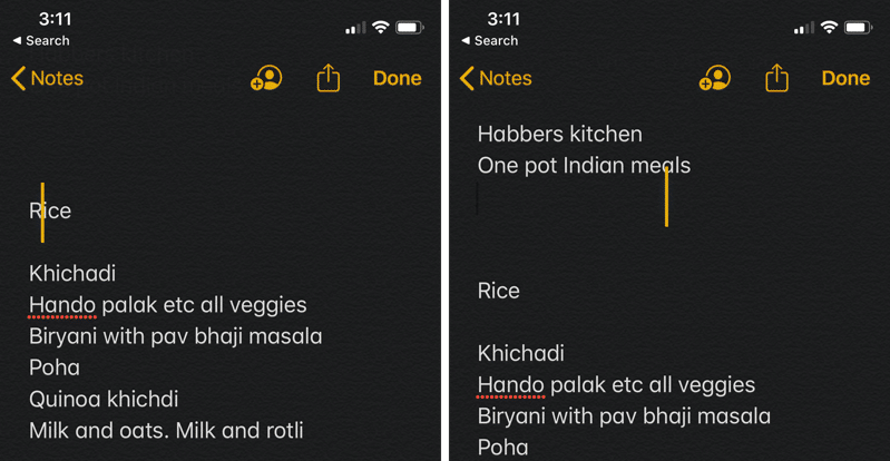 iOS 13 Gestures Cursor