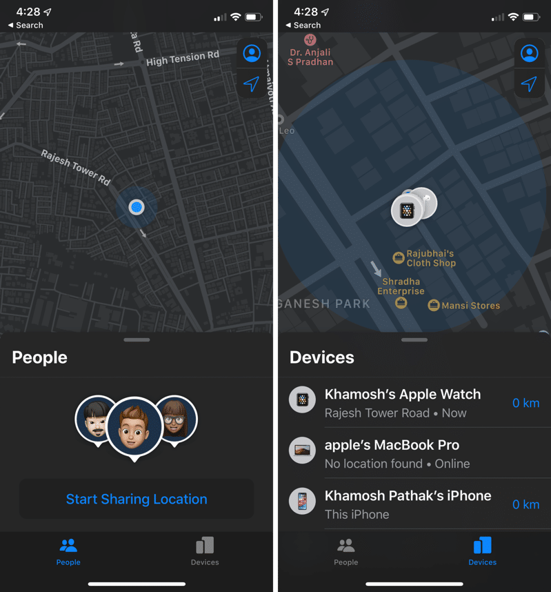 iOS 13 Find My App Hands On 1