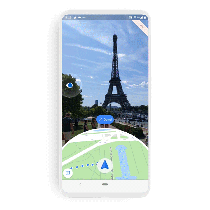 Live View in Google Maps