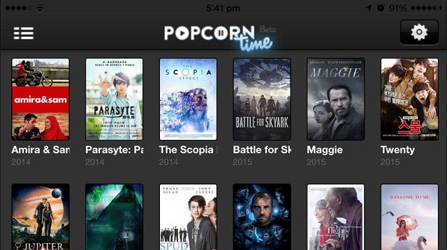 popcorn movie app for mac