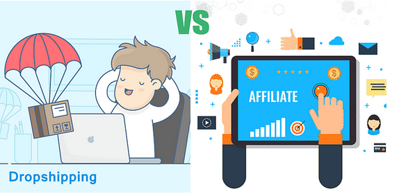 Dropshipping Vs Affiliate Marketing