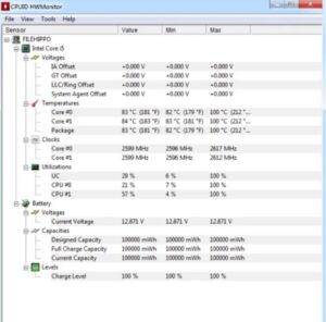 CPU Temperature Monitor