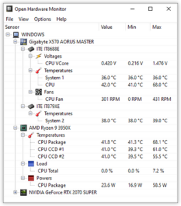 CPU Temperature Monitor