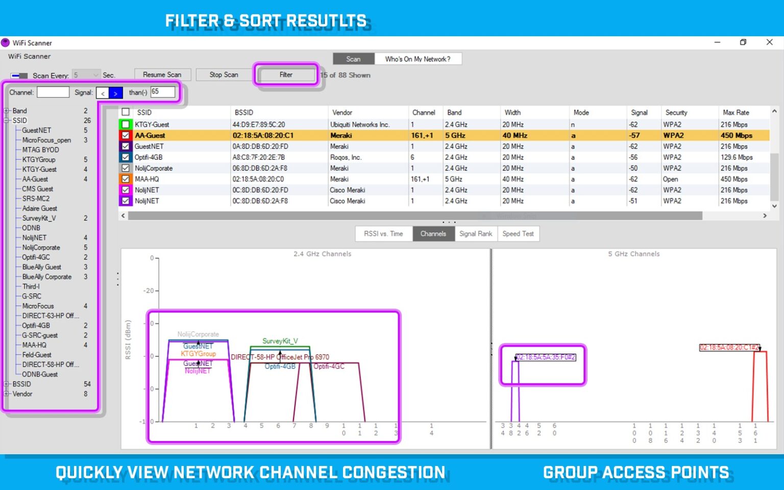 free wifi analyzer windows