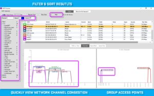 wifi analyzer window