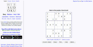 Web Sudoku