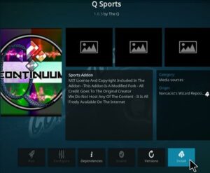 watch live sport on kodi