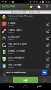 auto app killer for android