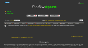 FirstRow Sports