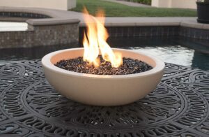 natural gas fire pit