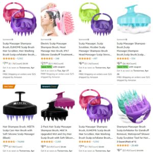 Scalp Massager Shampoo Brush