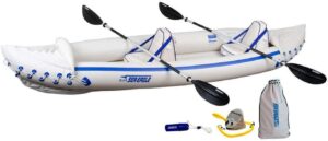 inflatable kayak 2 person 