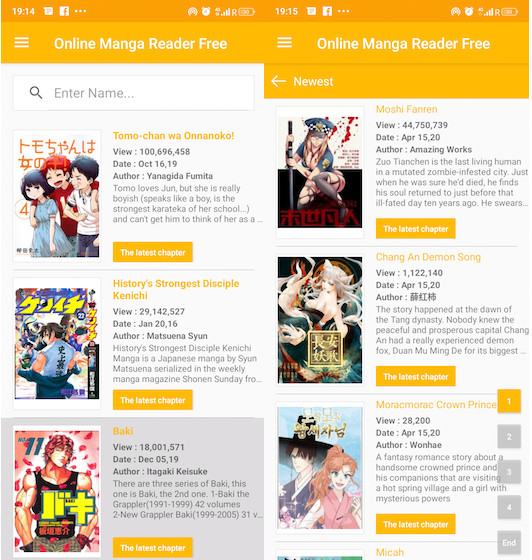 Online Manga Reader Free