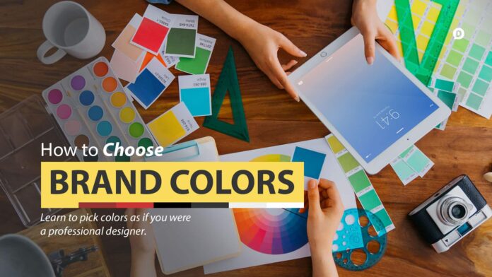 how to pick brand colors
