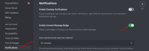 discord red dot icon