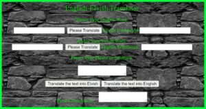 English-Elvish Translator-Angelfire