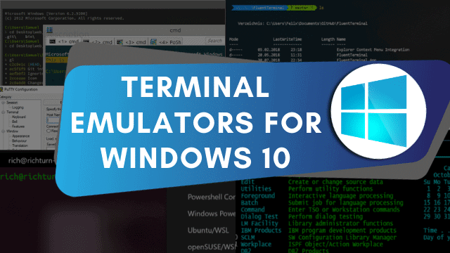 Terminal Emulators For Windows